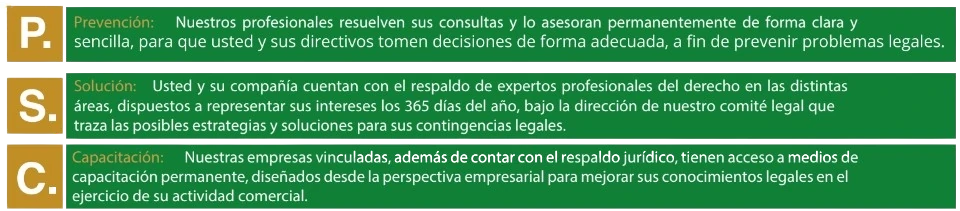 Programa de Prevención, Solución y Capacitación